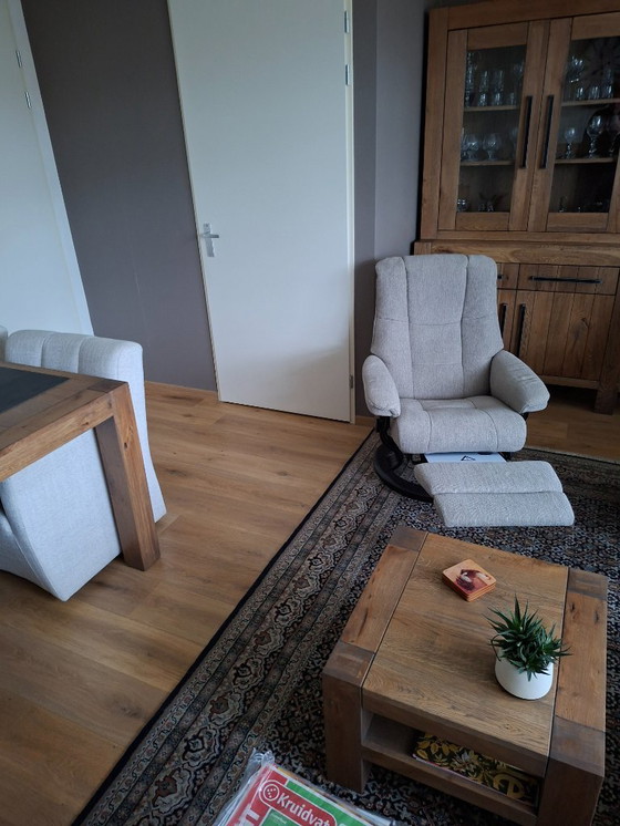 Image 1 of Set Stressless Mayfair Medium Power leg + accu fauleuils met elektrische relax: