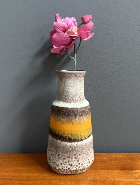 Image 1 of Oval U-keramik vase (uberlacker) model 14321, WGP 1960s