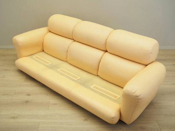 Image 1 of Ledersofa, italienisches Design, 1960er Jahre, Produktion: Italien