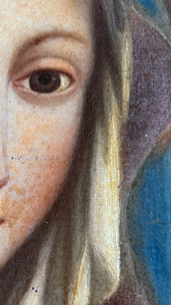 Image 1 of 18th/19th century Italian painting – Madonna in prayer