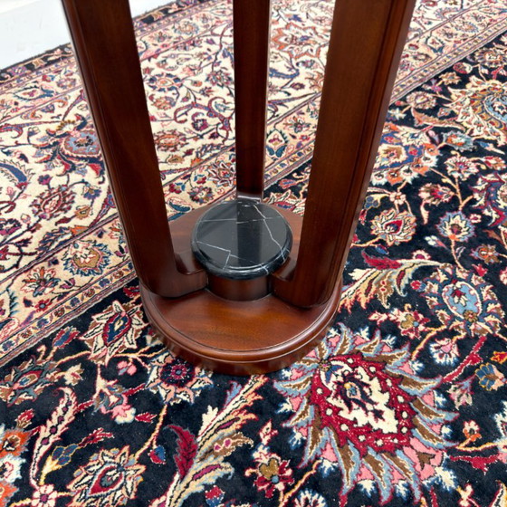 Tavolino Art Déco con piano in marmo – Tavolini, Legno (photo 6 of 7)