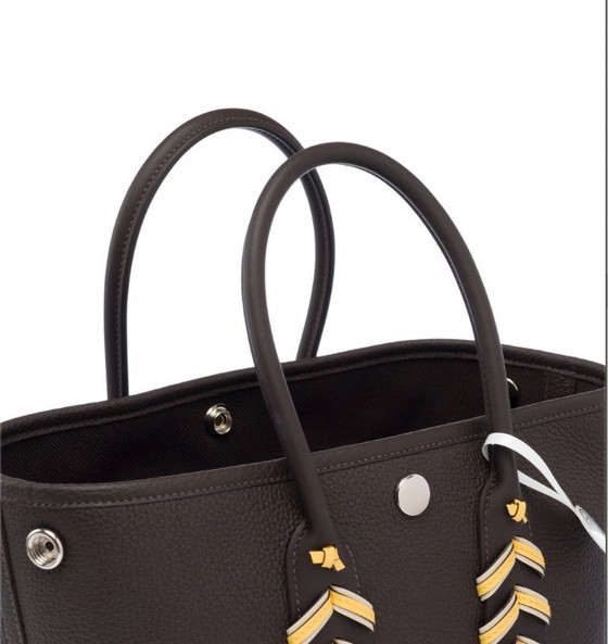 Image 1 of Borsa HERMES Garden Party in cuoio marrone - 103323