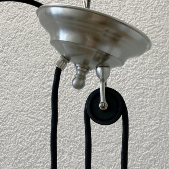 Image 1 of Prachtige, klassieke hanglamp van Berlin messing lampen