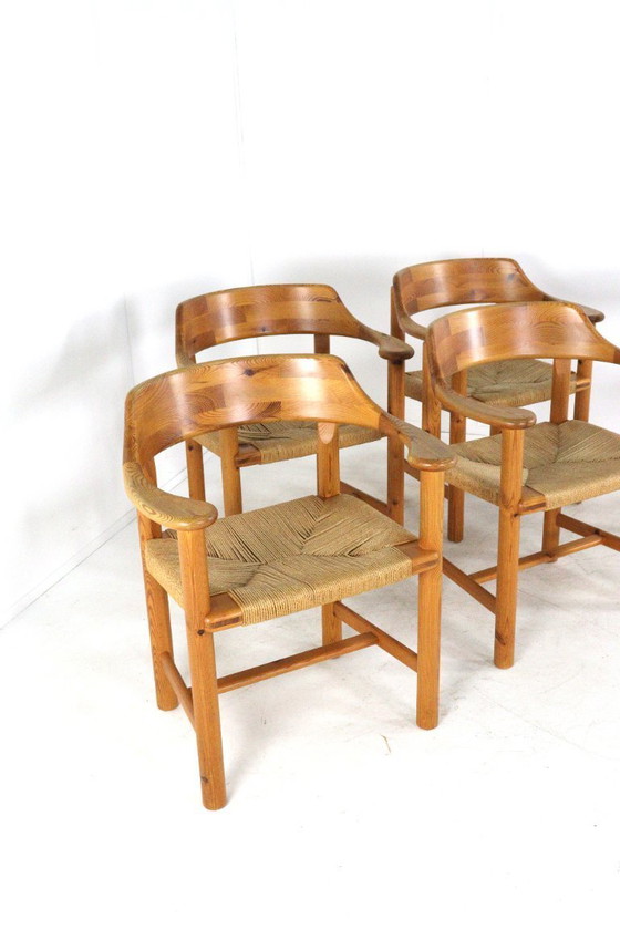 Image 1 of Ensemble de 5 chaises Savvaerk de Rainer Daumiller pour Hirtshalls, style danois vintage