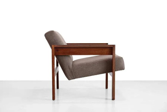 Hein Stolle für 't Spectrum Wenge-Holzsessel Modell SZ25 / SZ80 – Wood, Mid Century Modern (photo 5 of 10)