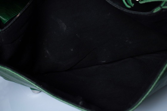 Balenciaga, groene leren city clutch – Clutches, Calfskin (photo 7 of 13)