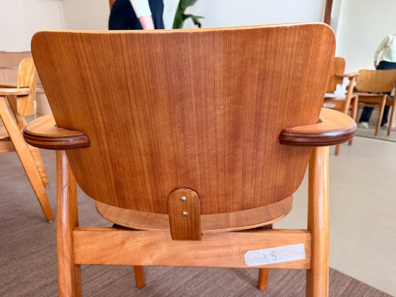 Chaise Domus en Teck, Ilmari Tapiovaara pour Knoll International, Années 50, Édition Rare (photo 5 of 10)