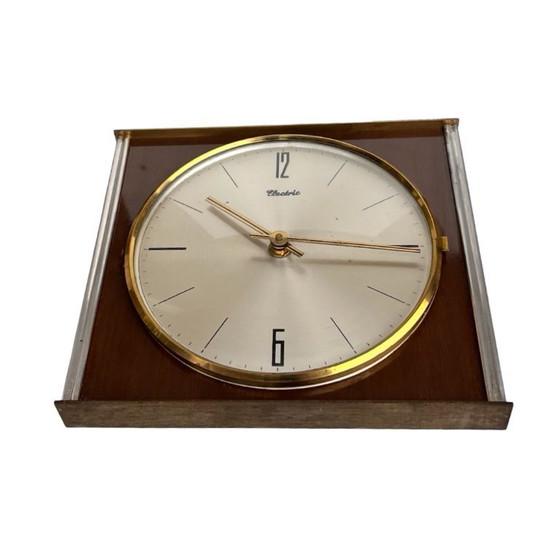 Image 1 of Blessing elektrische wandklok, Duitsland, jaren 60-70 – Mid-Century Modern-stijl