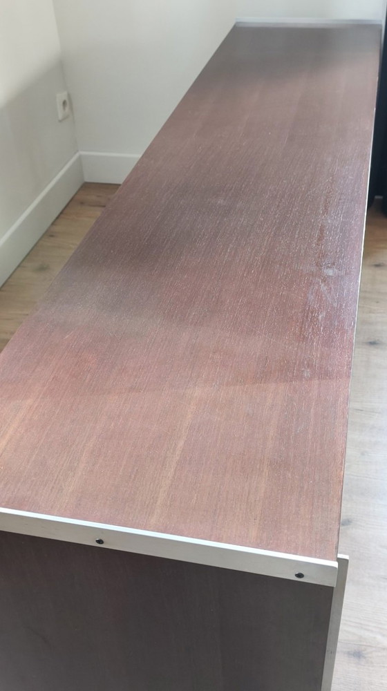 Image 1 of RARE RECTO VERSO sideboard, 1950s by Alberto Rosselli, in rosewood