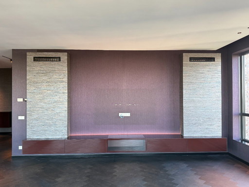 Mueble de pared Rimadesio con vitrina