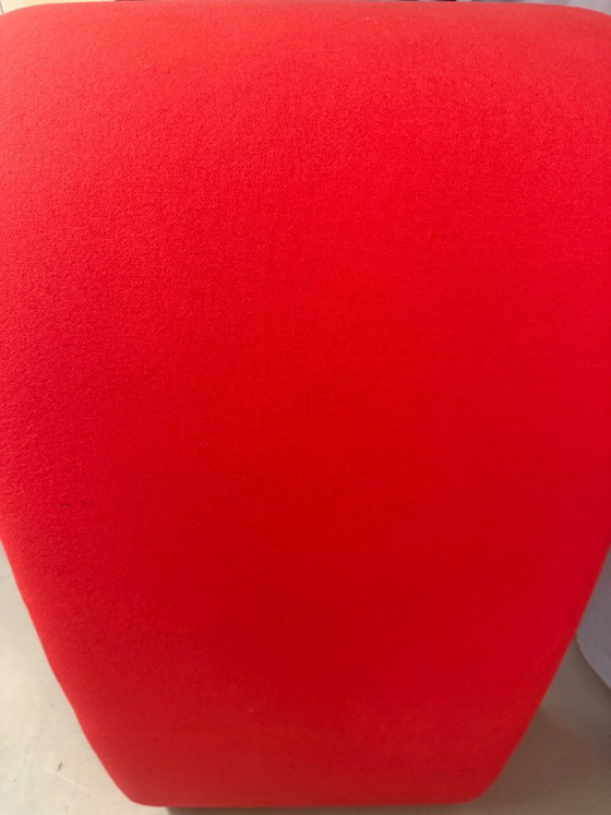 Rode Amoebe loungestoel met hoge rugleuning, ontworpen door Verner Panton voor Vitra. – Loveseats, Other (photo 5 of 6)