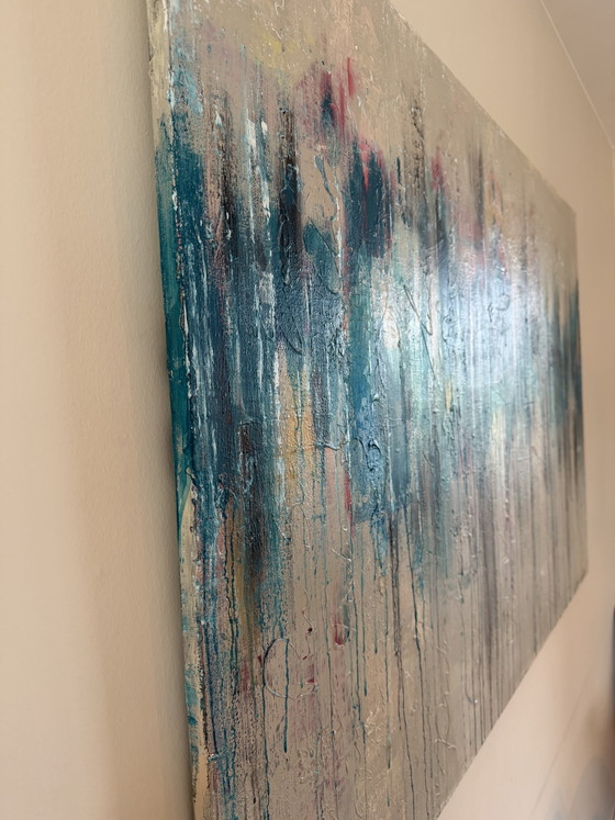 Color Rain - Ingeborg Herckenrath, Atelier Paint-Ing – Paintings & Drawings, Canvas (photo 6 of 6)