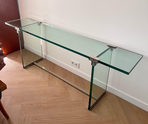 Glass Console Table Model T30 Peter Ghyczy