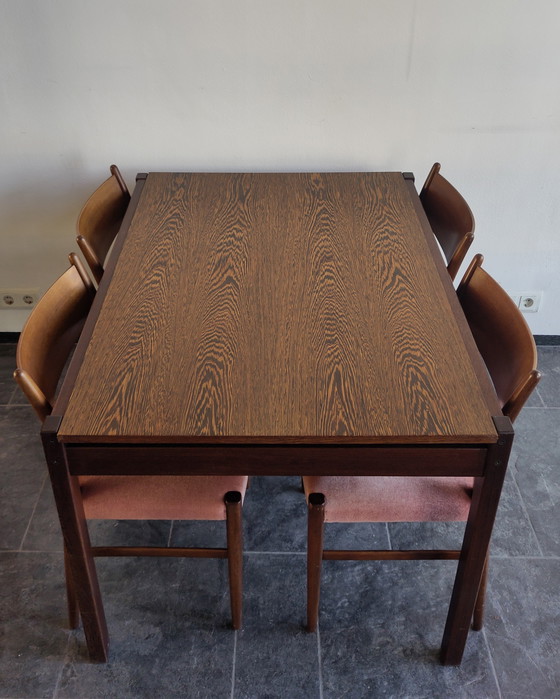 Image 1 of Vintage Pastoe dining table wenge wood