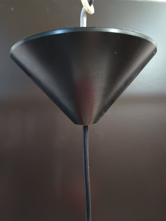 Image 1 of Vintage red space age lamp Bug Eye 1970s