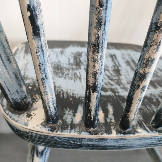 Image 1 of Vintage Brocante bar chairs (dining room, room chair)