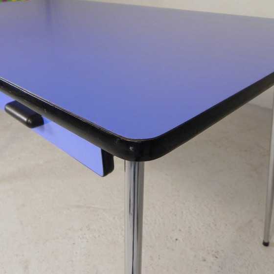 Formica table, desk with 2 drawers, 1950s – Dining tables, Plastic, Iron (photo 16 of 19)