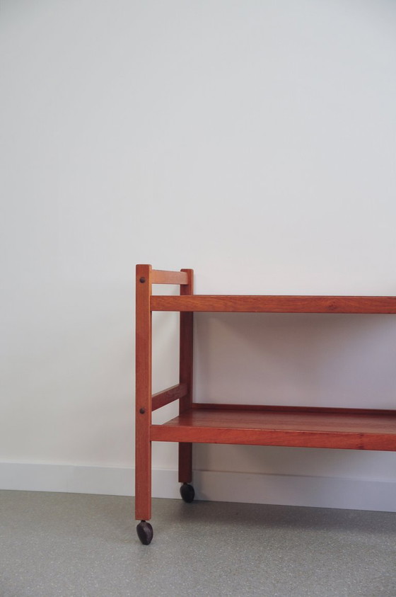 Carrello bar vintage in teak – Carrelli bar, Wood (photo 3 of 7)