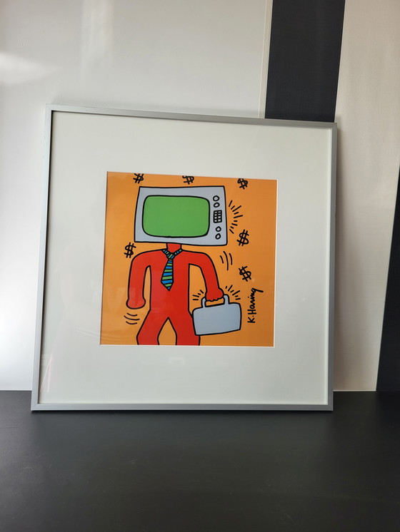 Image 1 of Keith Haring Art Print From the 1980s