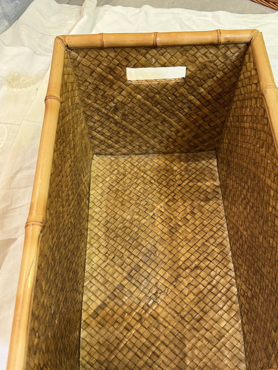 Image 1 of Estuche rígido de bambú