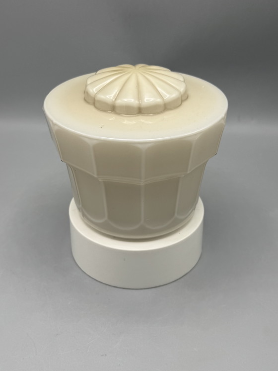 Image 1 of Thabur plafondlamp in crème glas