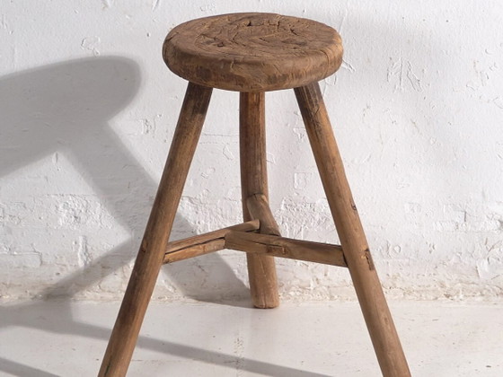 Antique handmade stool (c.1900) #22 (photo 2 of 16)