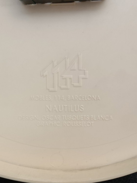 Nautilus-Uhr von Oscar Tusquets für Mobles 114 1995 – Uhren, Glass, Plastic (photo 9 of 13)