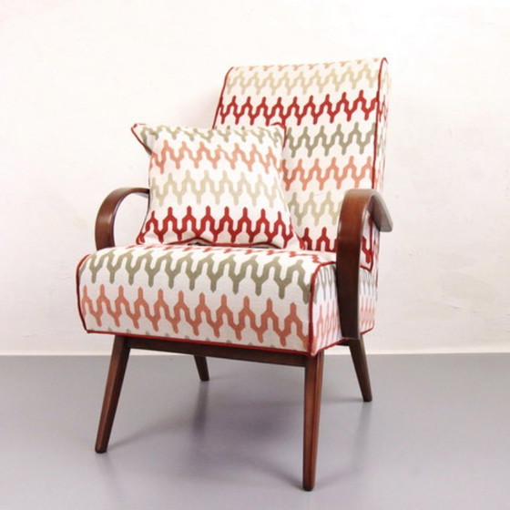Image 1 of 2xFauteuils, 1960 "Wildlife" (faune et flore)