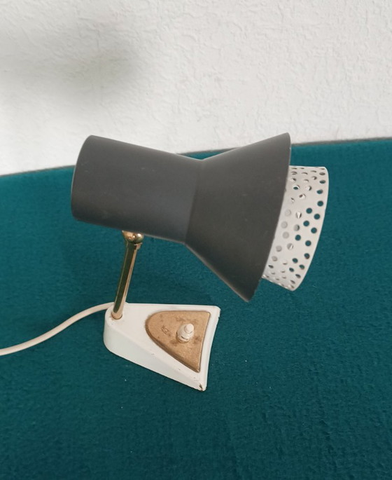 Image 1 of Vintage bedside lamp in Matgot style