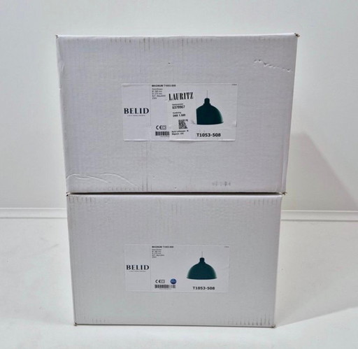 Belid Magnum pendant lamp Ø38 green – set of 2 – NEW Scandinavian design