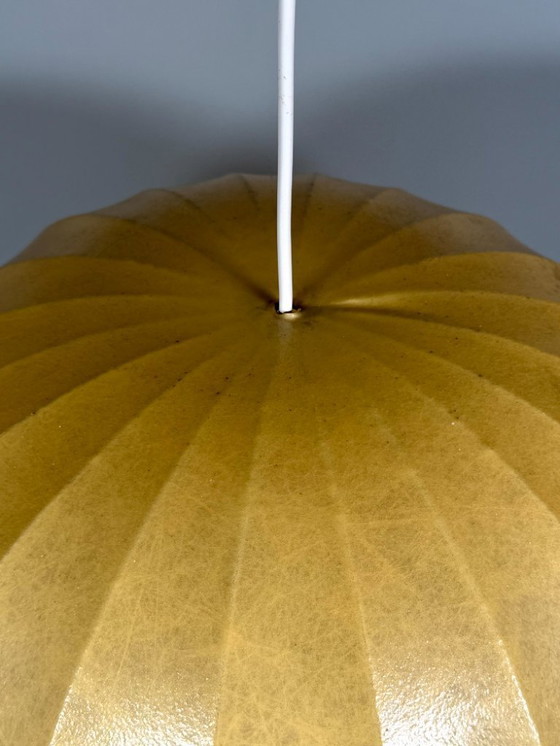 Image 1 of Lampada da soffitto anni '60/'70, lampada a globo "Moon", Goldkant Leuchten Cocoon Design