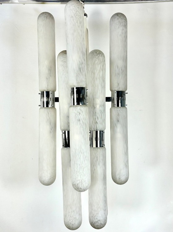 Image 1 of Lampadario italiano 1970 di Aldo NASON per Mazzega