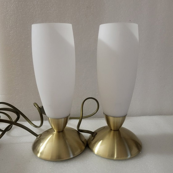 Image 1 of 2 Eglo Leuchten bedside lamps, Vintage