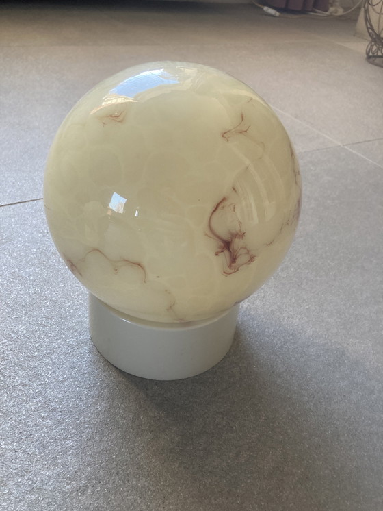 Image 1 of Thabur Art Deco ceiling lamp marbled