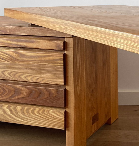 Image 1 of Scrivania in pietra Chapo B19 Olmo massello 1980