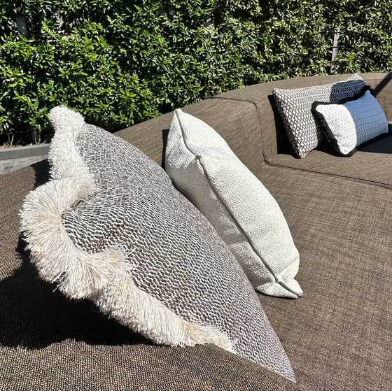 Image 1 of Conjunto de salón orgánico para exteriores, resistente a la intemperie