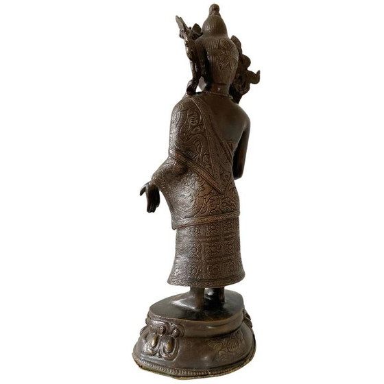 Estatua de Buda Dipankara de pie en bronce – lote 180 – Esculturas, Bronze (photo 4 of 10)