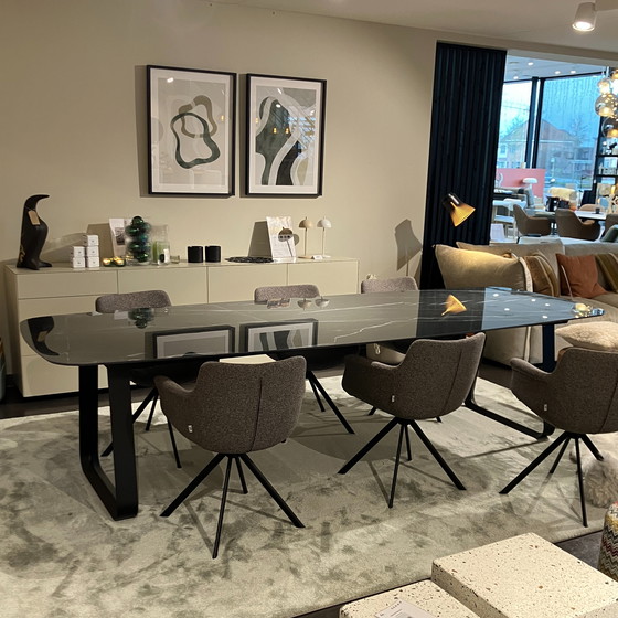 Image 1 of Joli Curve Faux Elyps eettafel - 300x110