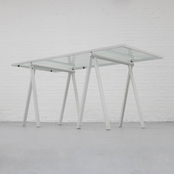 Image 1 of Trestle Bureau Rodney Kinsman Bieffeplast Italy '80s
