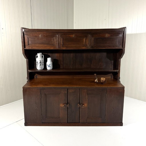 Assembled antique crisis cabinet 1900-1940
