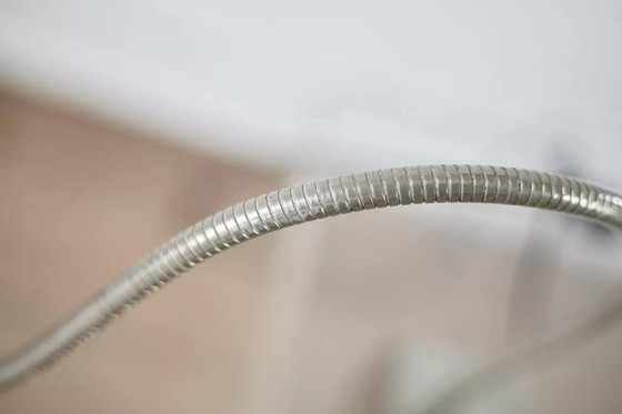 Image 1 of Stalen lamp uit de jaren 70