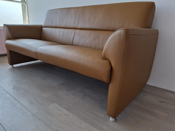 Image 1 of Montèl Mondi 3 plazas piel Havanna, nuevo estado