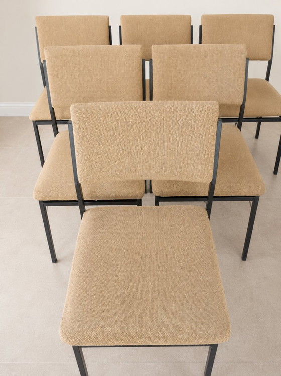 Image 1 of 6 chaises Pastoe SM07 de Cees Braakman, années 1960
