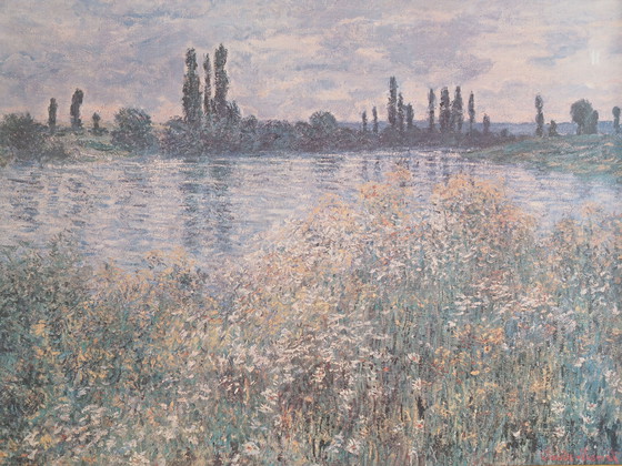 Image 1 of Tableau "La prairie bleue", copie, Claude Monet