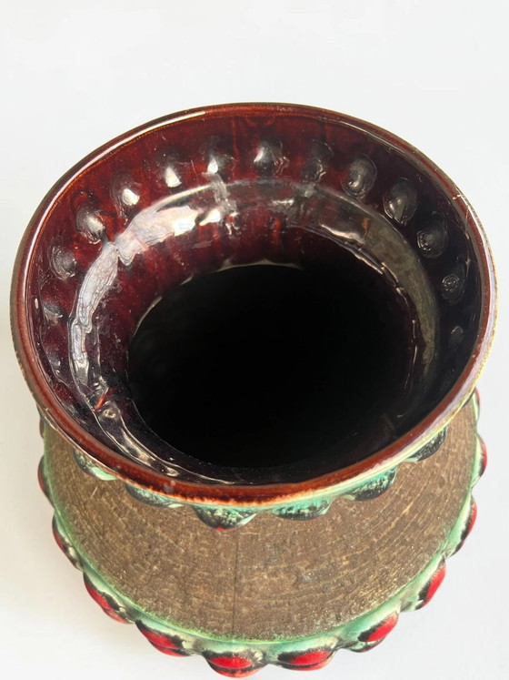 Monumental Bay Keramik Fat Lava Floor Vase – Attributed to Bodo Mans, West Germany 1970s - Model 64 - 50 (photo 7 of 10)
