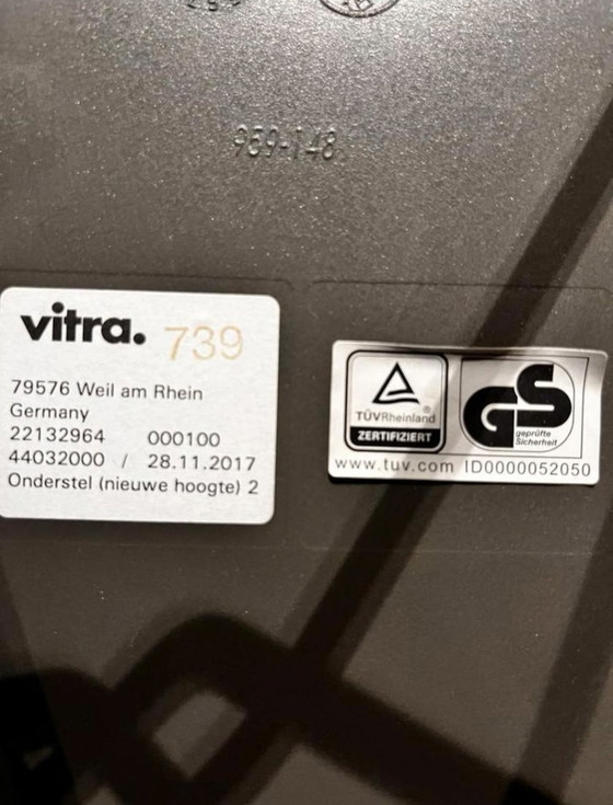 Image 1 of Sillas de comedor Vitra de 6 piezas: combinación de DKR, DAW y DKW