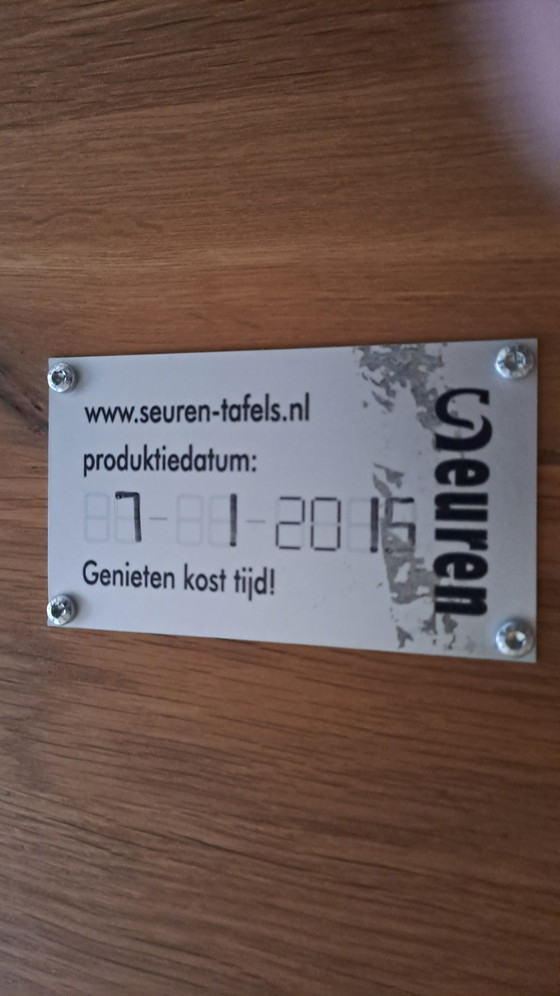 Image 1 of Seuren dining table 2m x 1m