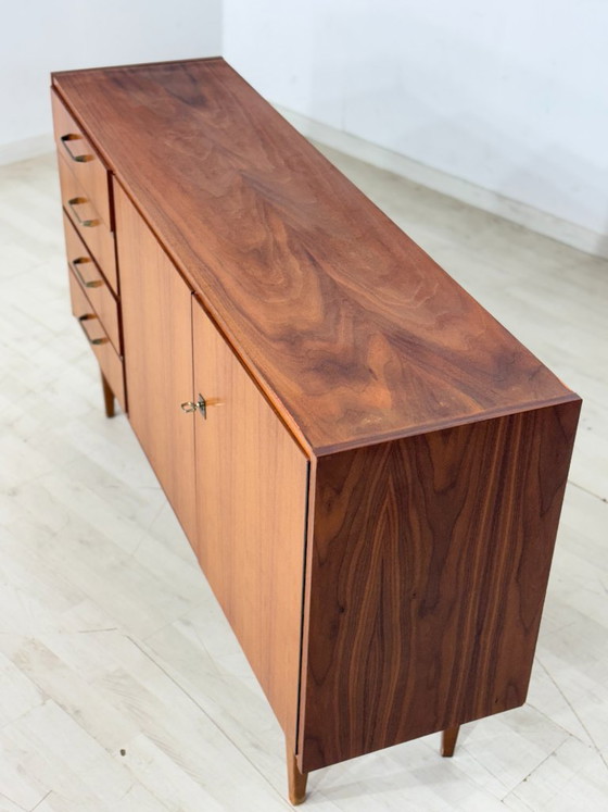 Buffet en teck style années 60 | Commode style années 60 | Design allemand | Meuble TV – Wood (photo 8 of 10)