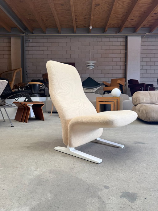 Artifort Concorde Fauteuil by Pierre Paulin – Metal, Textile