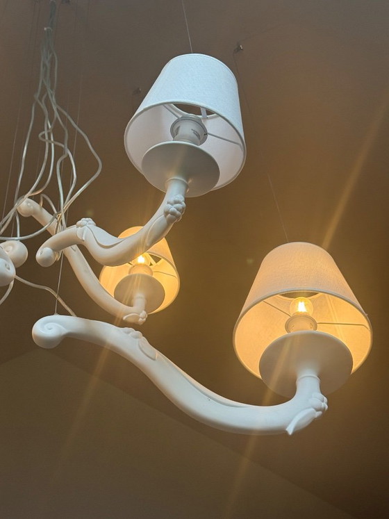 Pendelleuchte, italienisches Design Karman – Kronleuchter, Wood (photo 4 of 6)